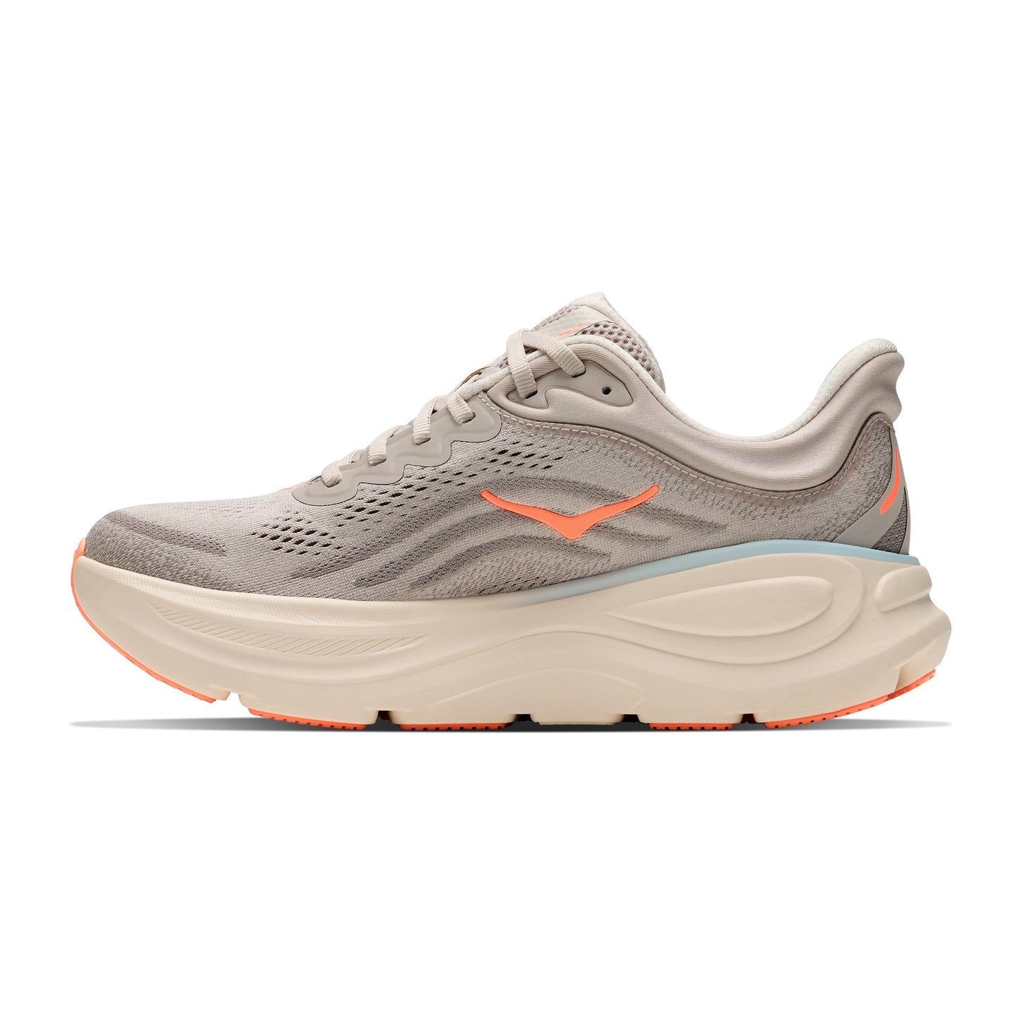Hoka Bondi 9 Wide | River Rock Grey / Mineral Ore | Womens
