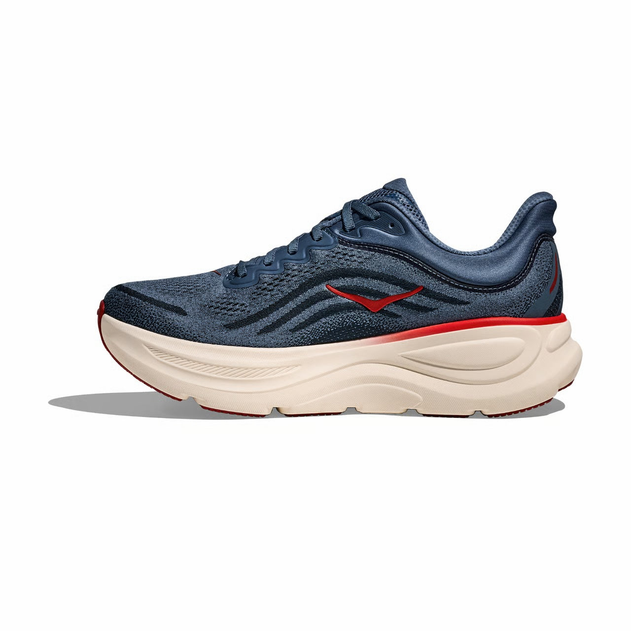 Hoka Bondi 9 | Thunder Cloud / Vermillion | Mens