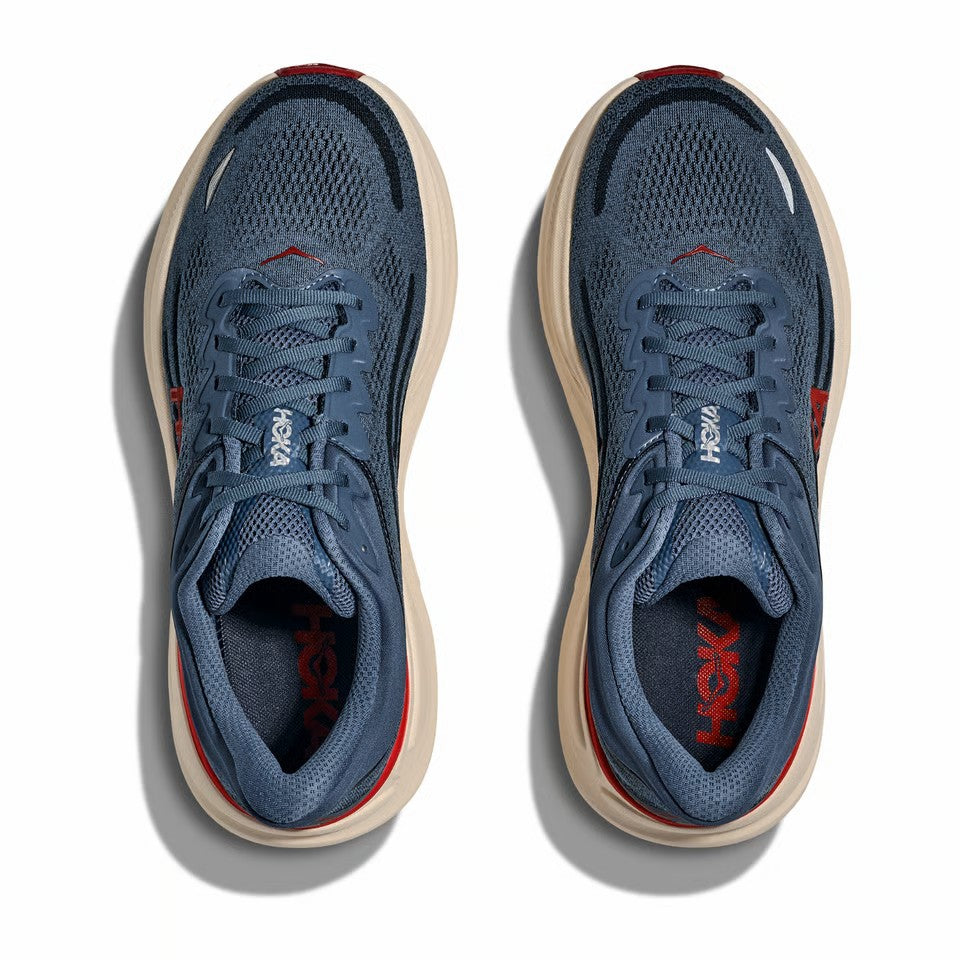 Hoka Bondi 9 | Thunder Cloud / Vermillion | Mens