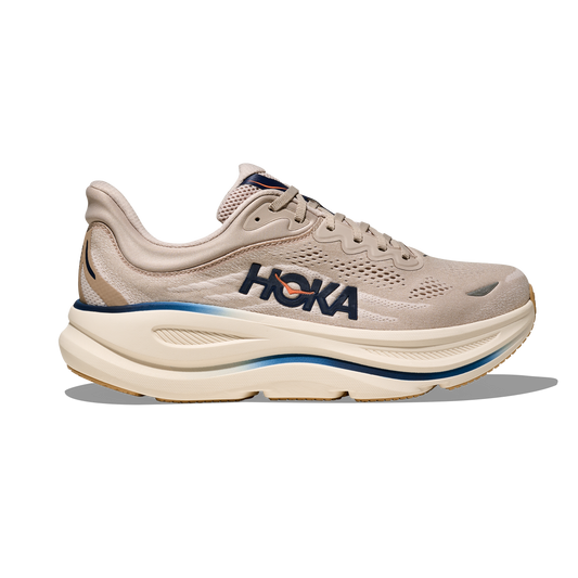 Hoka Bondi 9 Wide | Stucco / Grout | Mens
