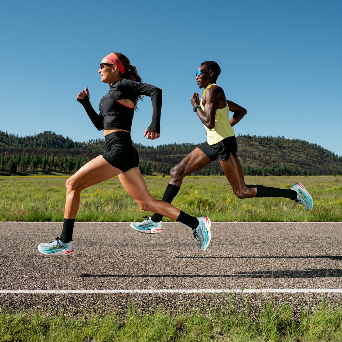 Hoka Cielo X1 2.0 | Frost / Black | Unisex
