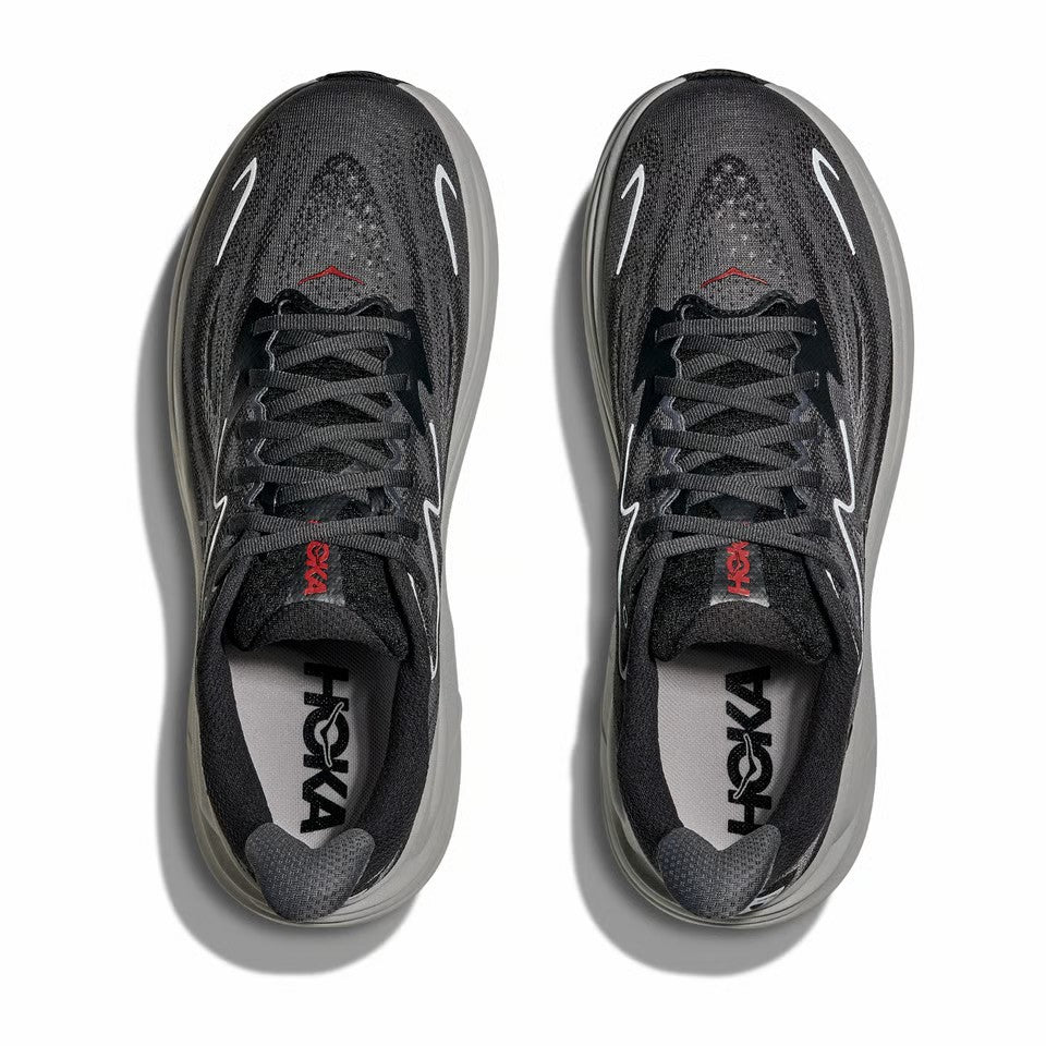 Hoka Clifton 10 | Carbon Black / Satellite Grey | Mens