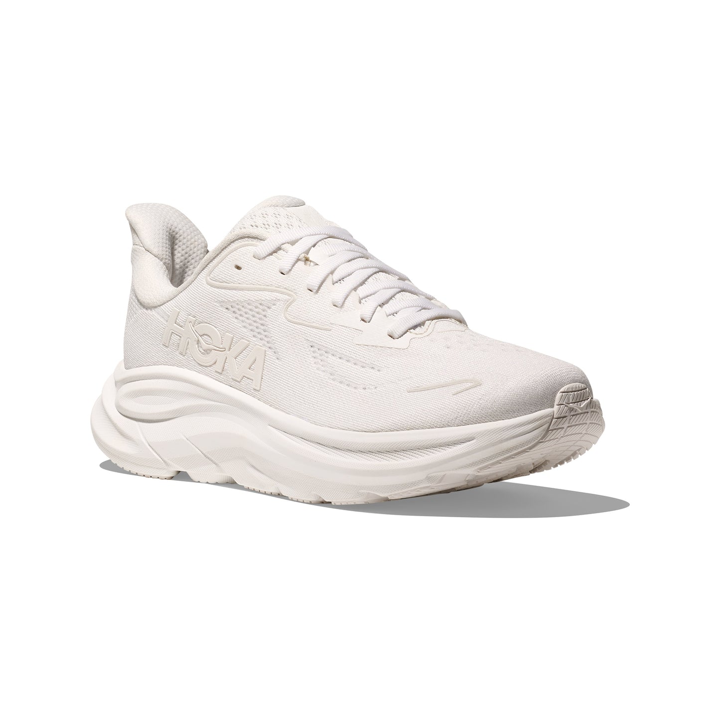Hoka Clifton 10 Extra Wide | White / White | Womens