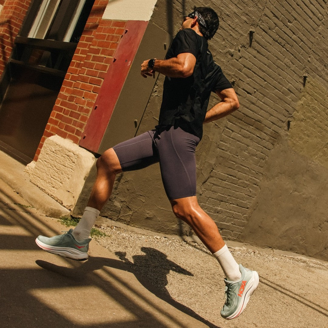 Hoka Clifton 10 | Sage / Neon Flame | Mens