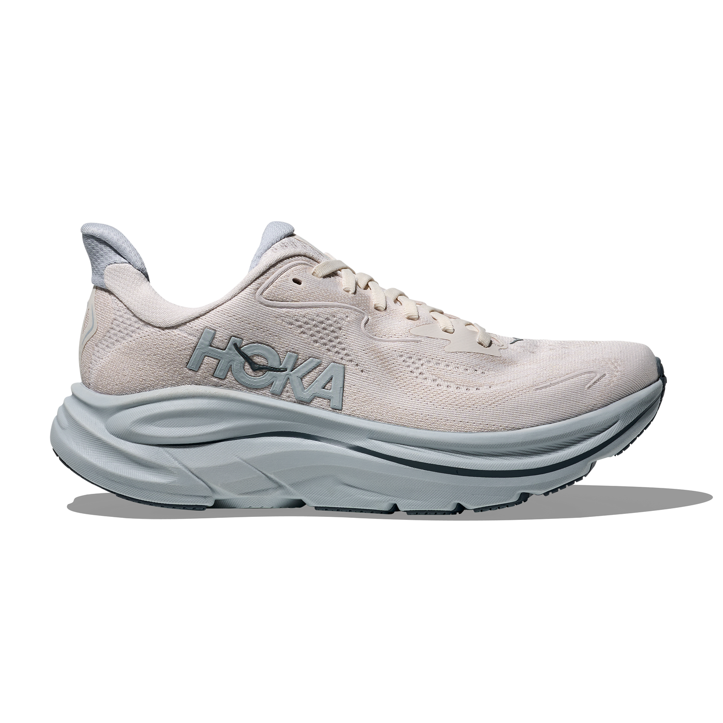 Hoka Clifton 10 Wide | Grout / Mineral Blue | Womens