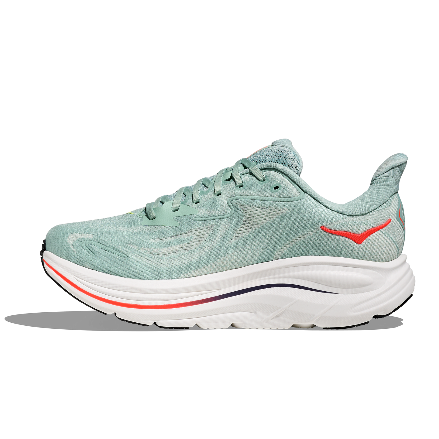 Hoka Clifton 10 | Sage / Neon Flame | Mens