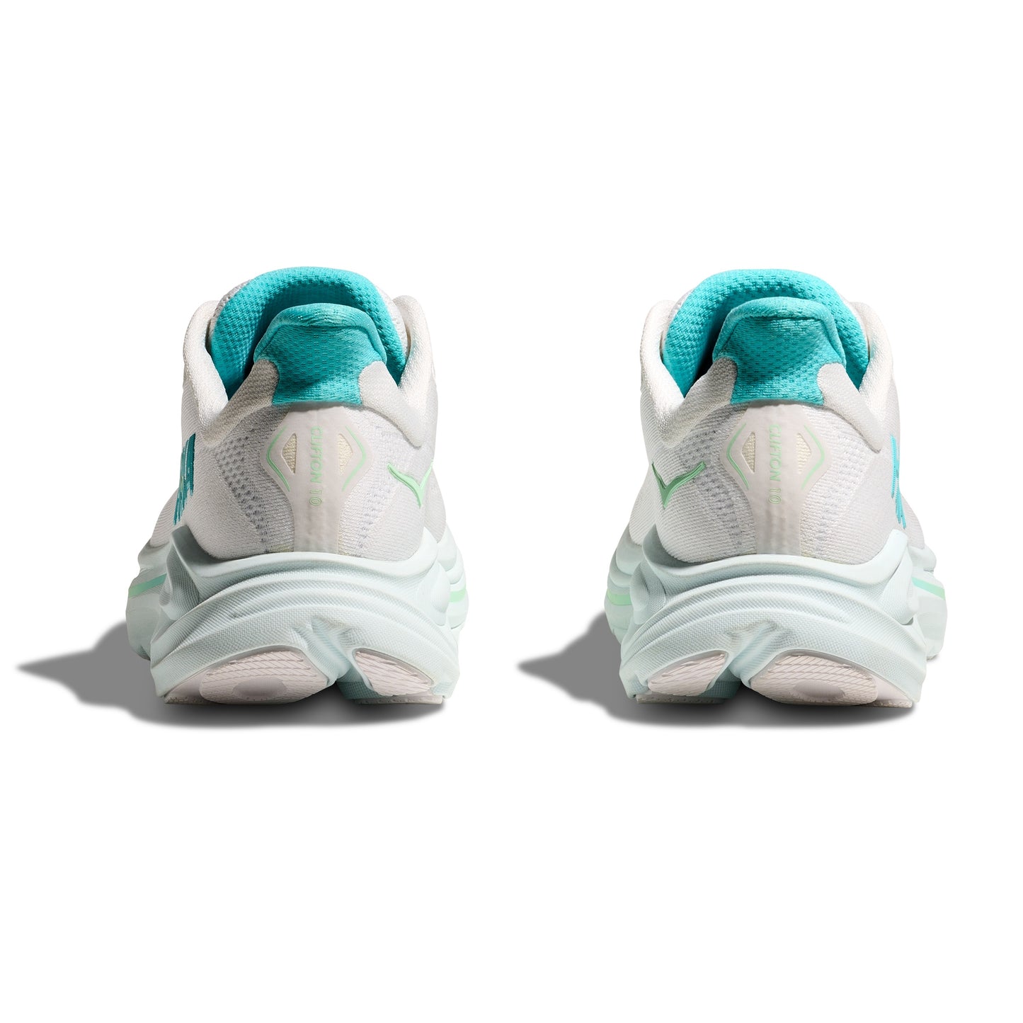 Hoka Clifton 10 Wide | White / Cielo Blue | Womens