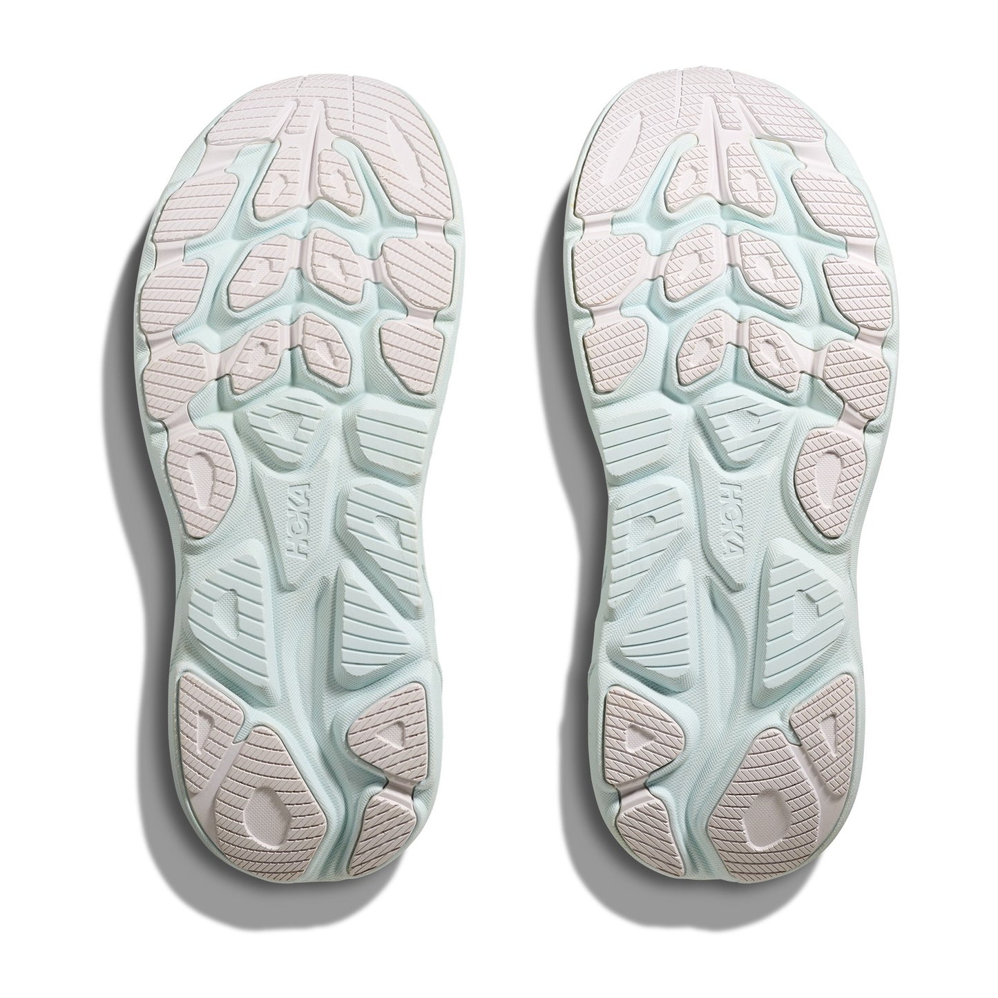 Hoka Clifton 10 Wide | White / Cielo Blue | Womens
