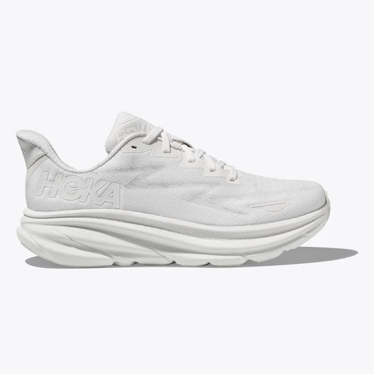 Hoka Clifton 9 | White / White | Womens