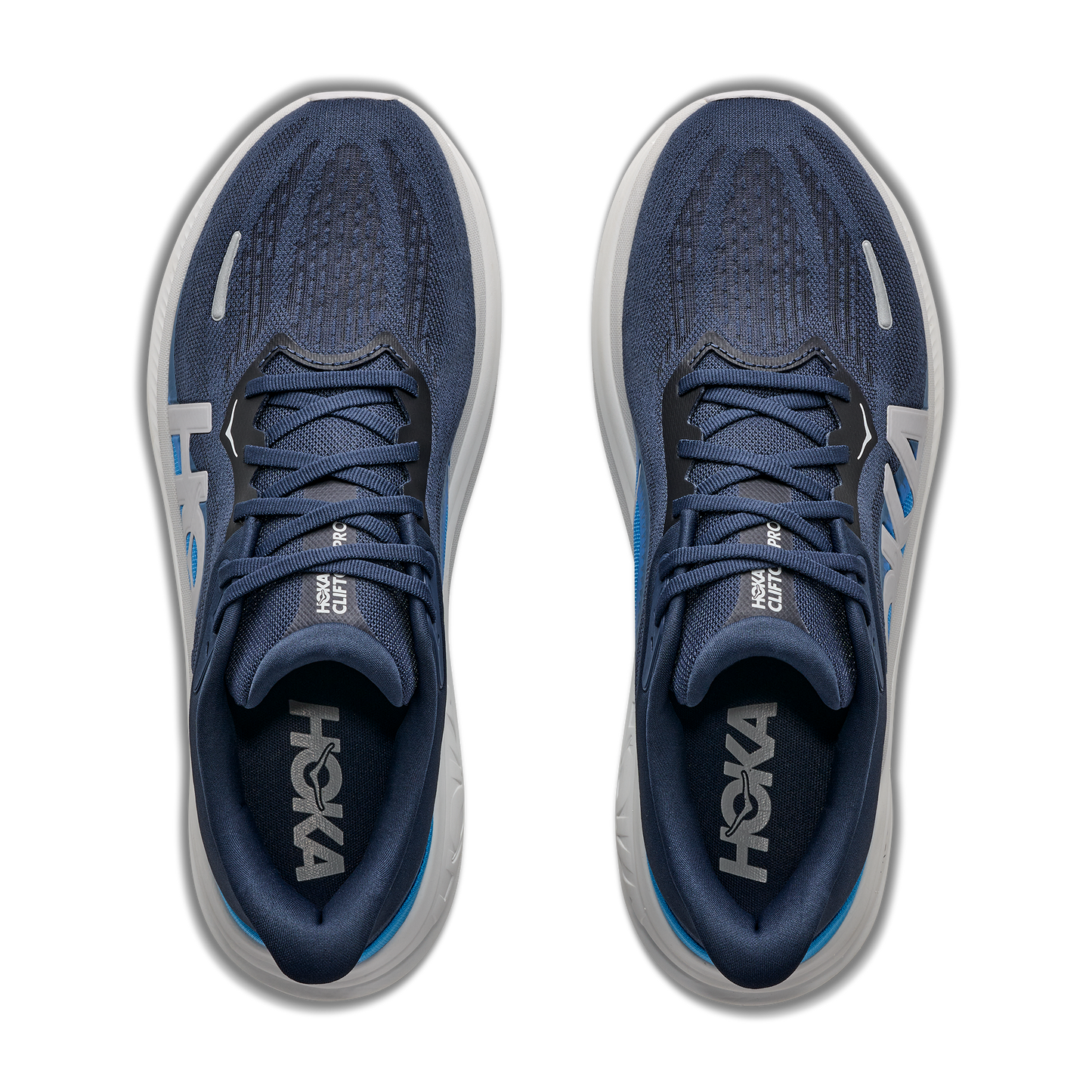 Hoka Clifton Pro Wide | Varsity Navy / Soft Cobalt | Mens