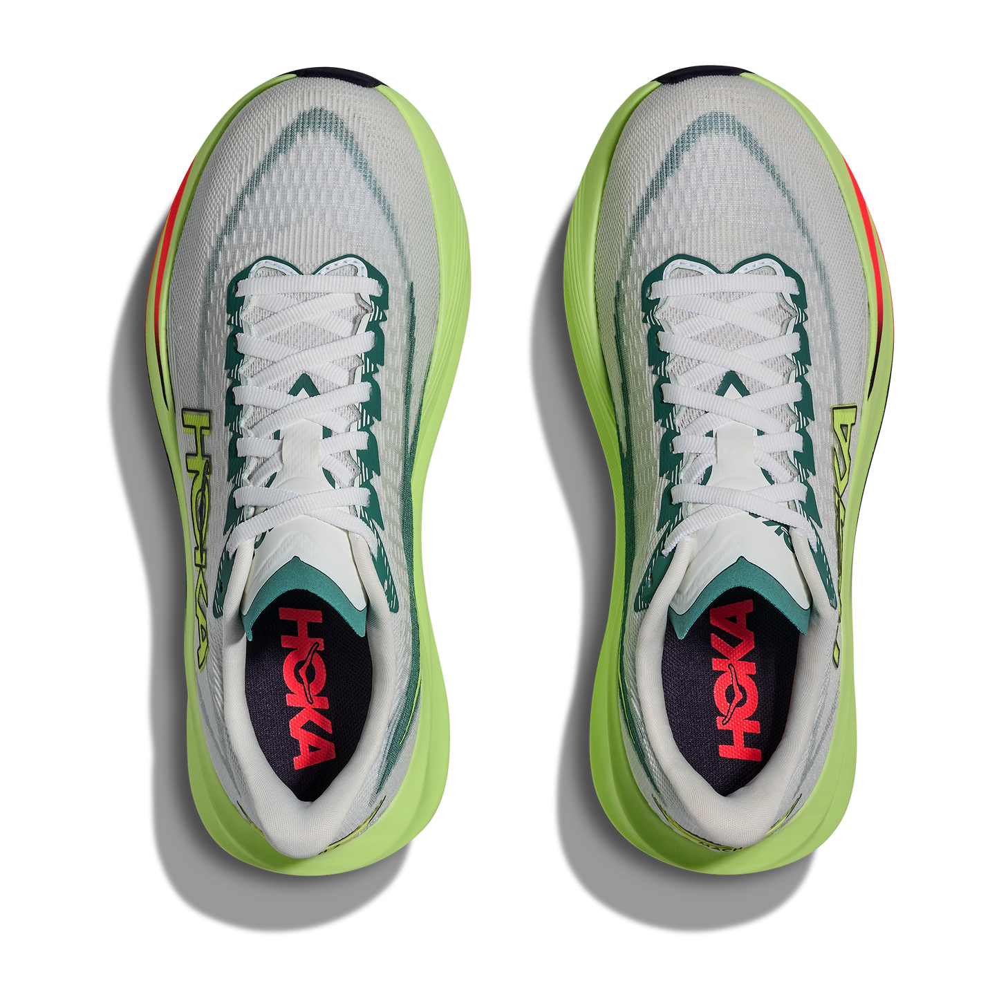 Hoka Mach 7 Wide | Frost / Neon Yuzu | Mens