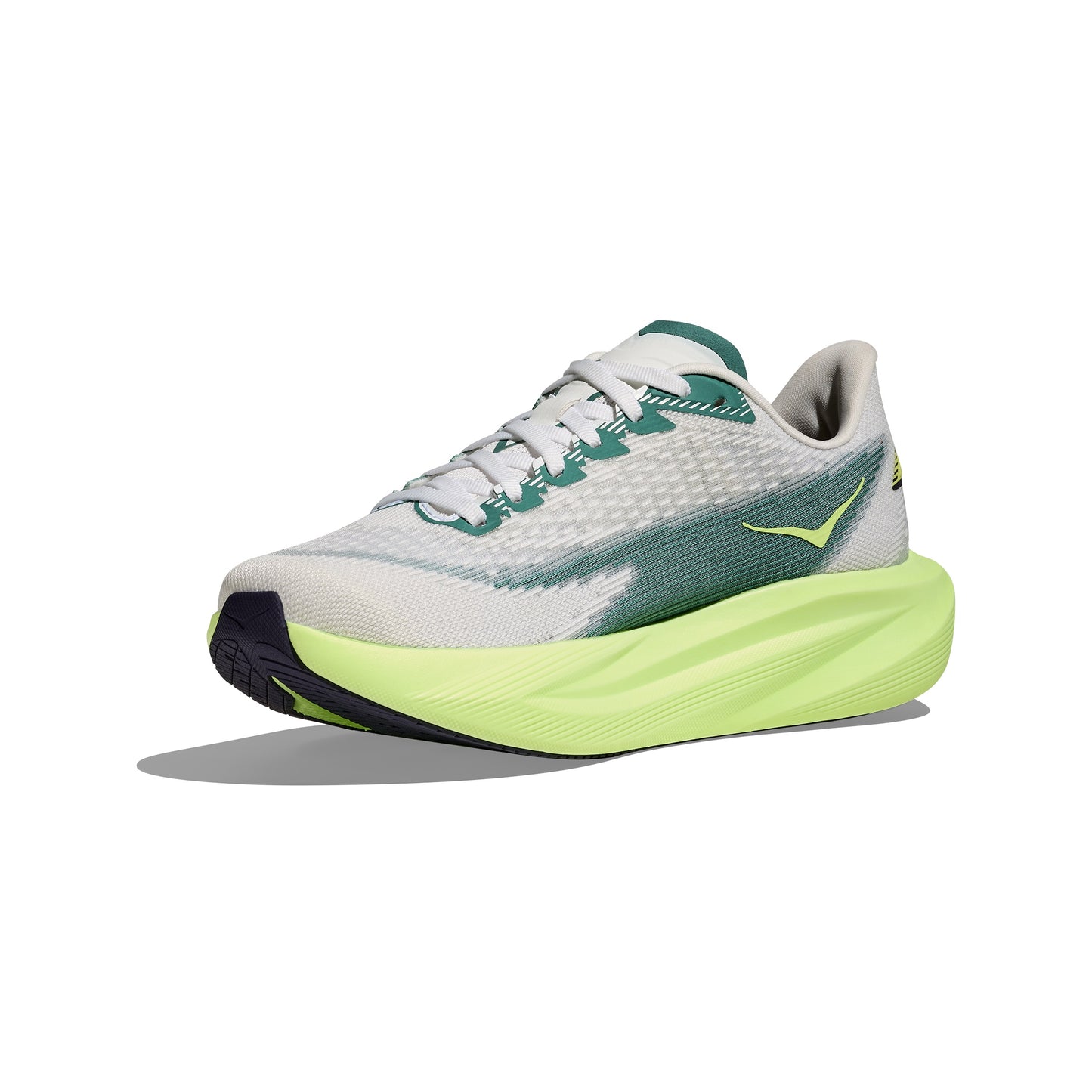 Hoka Mach 7 Wide | Frost / Neon Yuzu | Mens