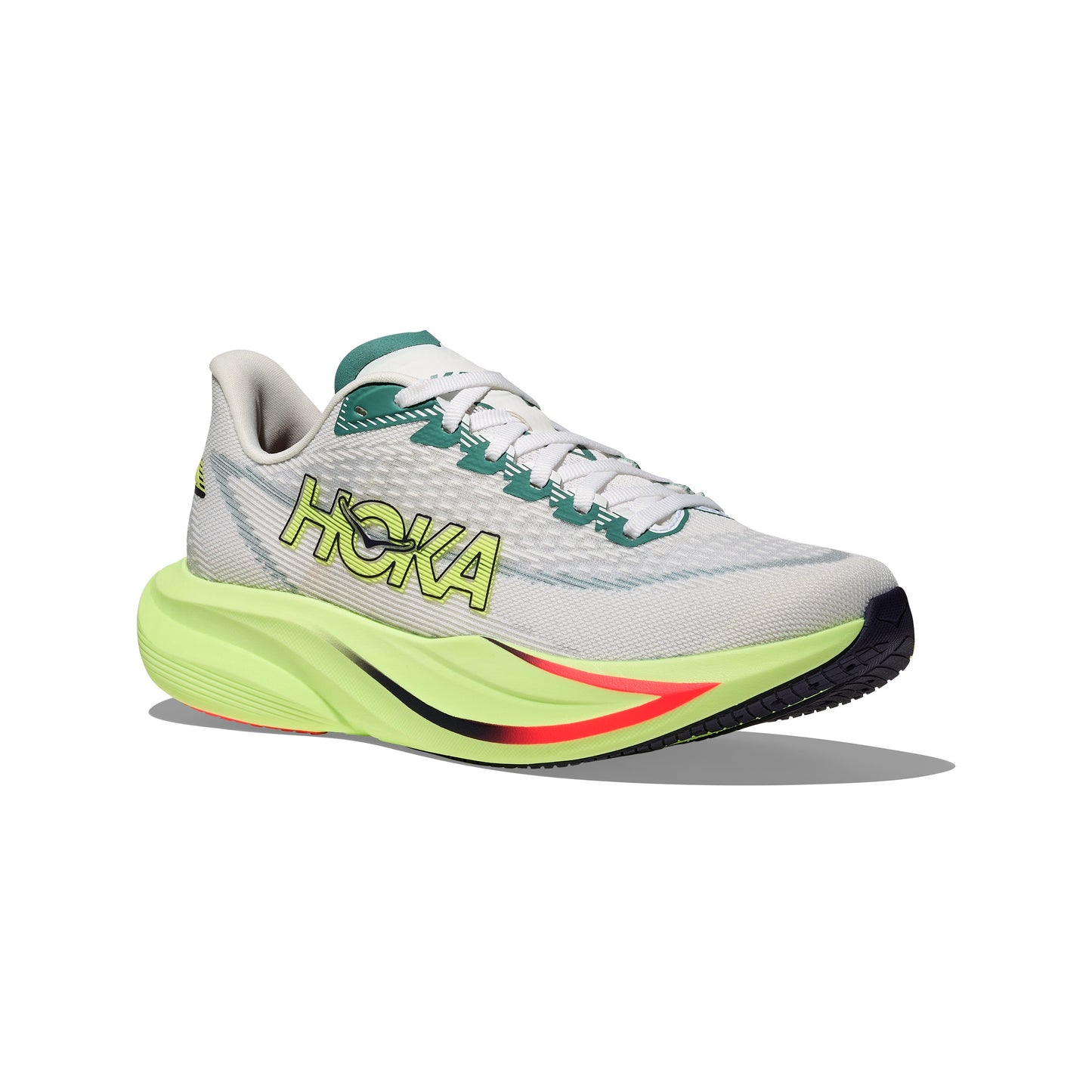 Hoka Mach 7 Wide | Frost / Neon Yuzu | Mens
