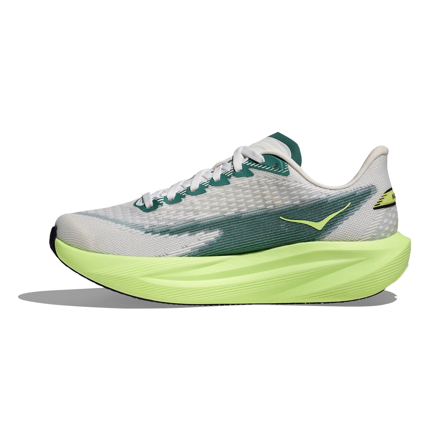 Hoka Mach 7 Wide | Frost / Neon Yuzu | Mens