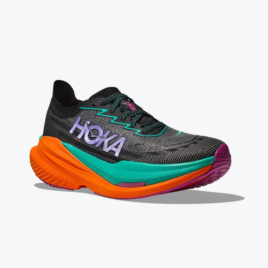 Hoka Mach X 2 | Black / Electric Aqua | Mens