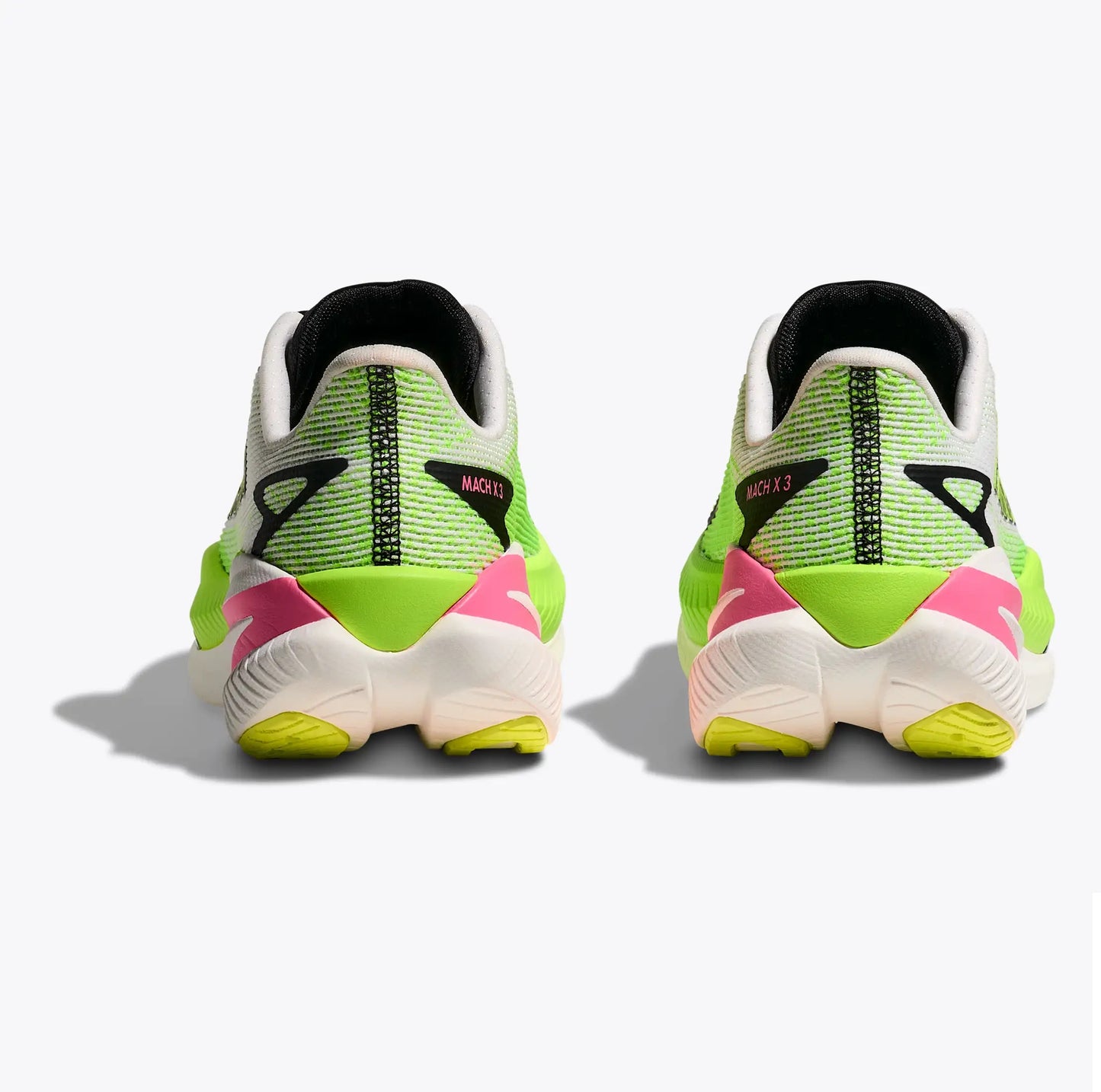 Hoka Mach X 3 | White / Neon Lime | Womens