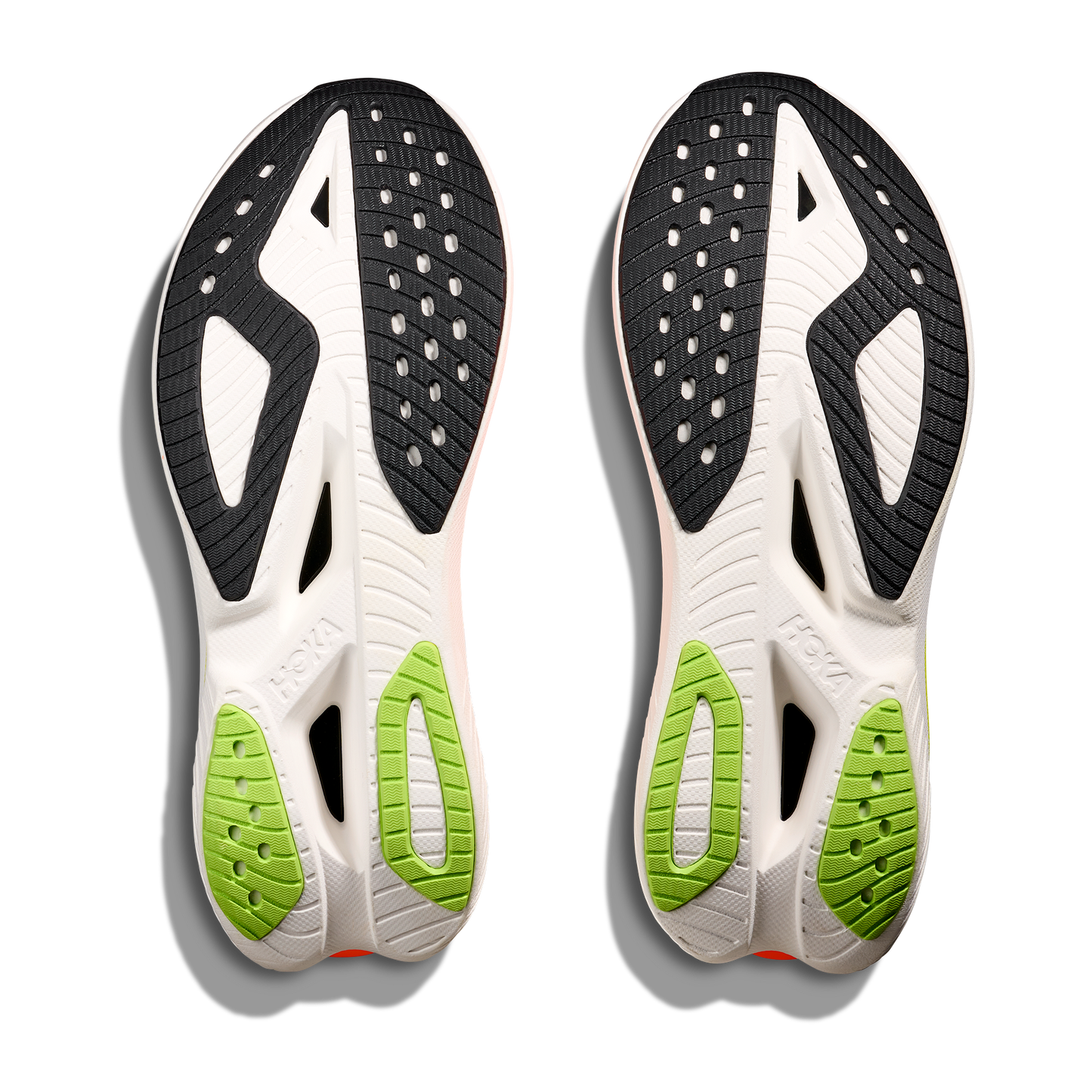 Hoka Mach X 3 | White / Neon Tangerine | Mens