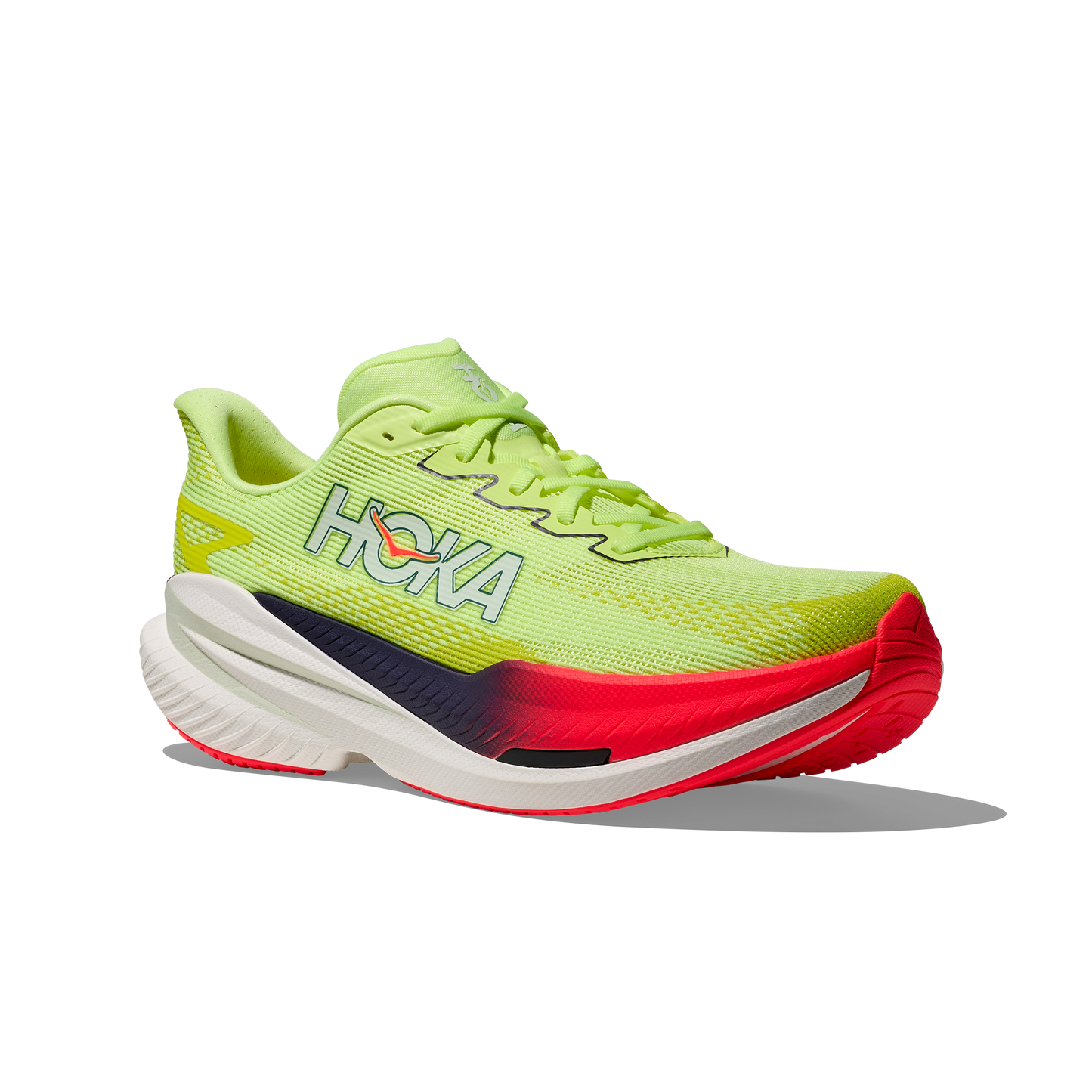 Hoka Mach X 3 Wide | Neon Yuzu / Squid Ink | Mens