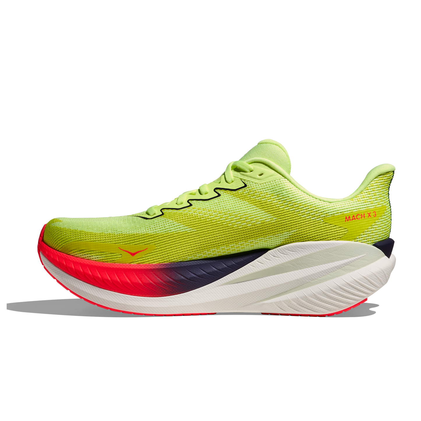 Hoka Mach X 3 Wide | Neon Yuzu / Squid Ink | Mens