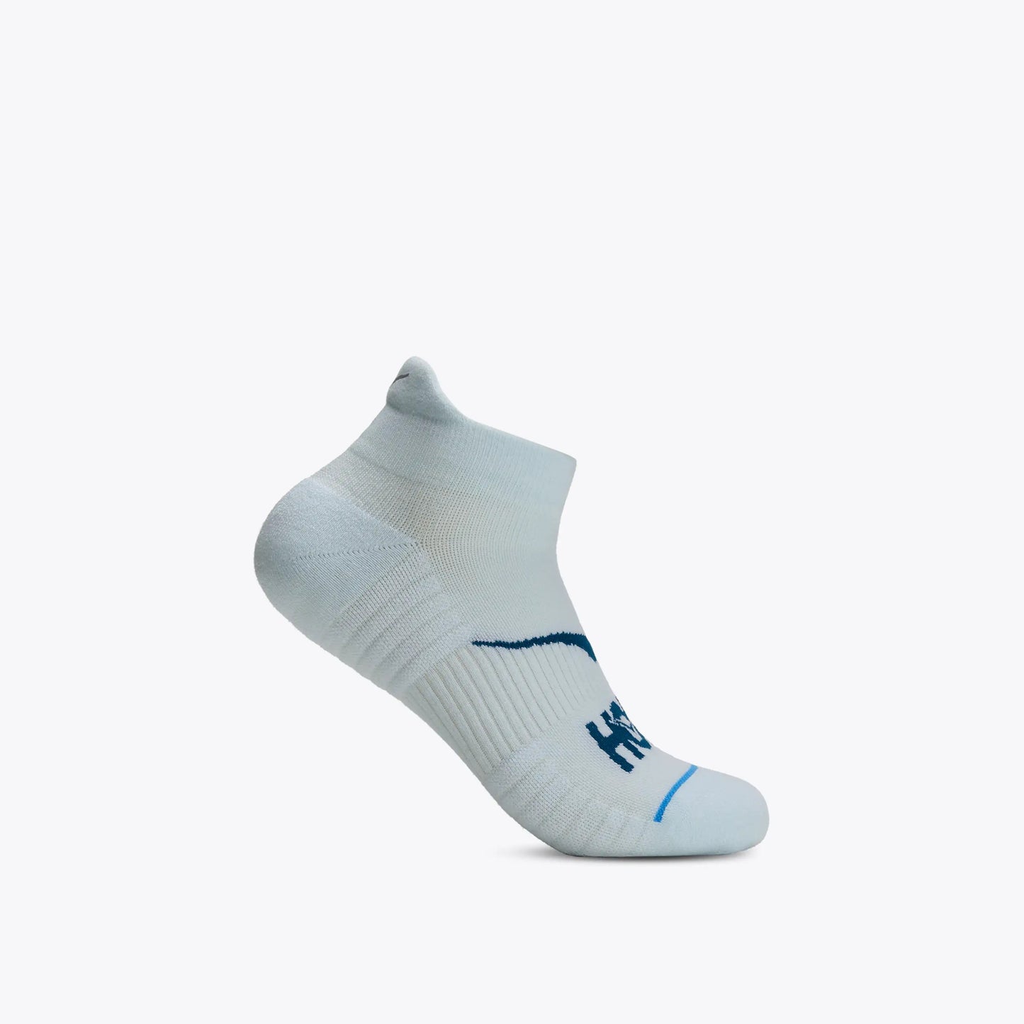 Hoka No-Show Run Sock | Glimmering Blue | Unisex