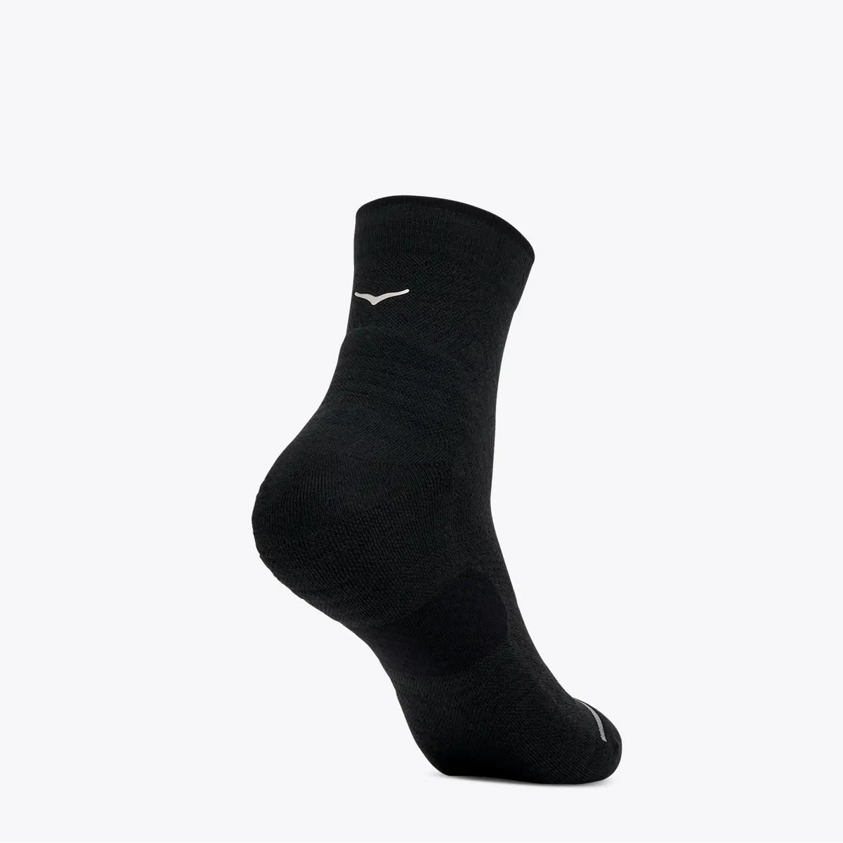 Hoka Quarter Run Sock | 3 Pack | Black / Black / Black