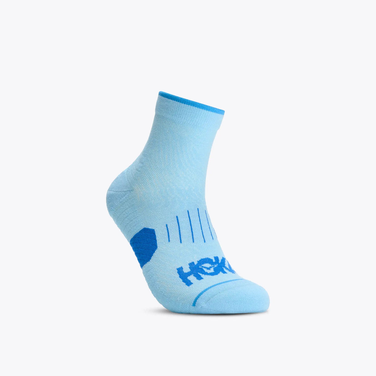 Hoka Quarter Run Sock | 3 Pack | Hazy Blue / Soft Cobalt / Night Glow Blue