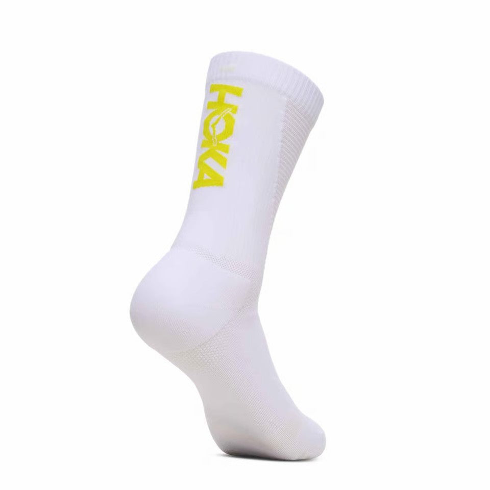 Hoka Race Day Crew Sock | White