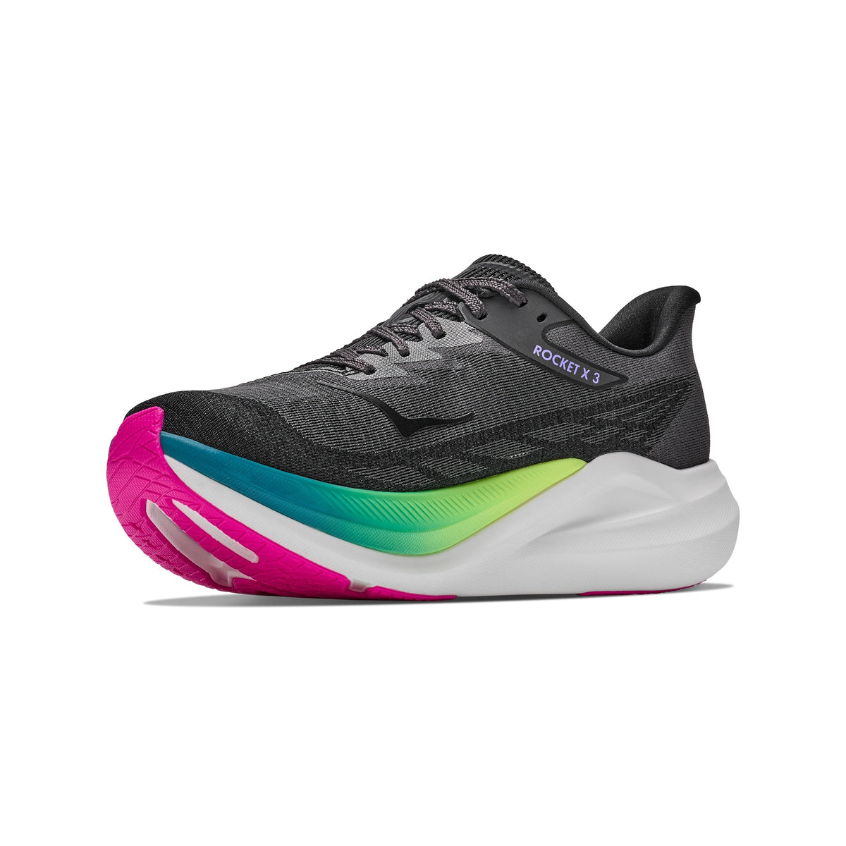 Hoka Rocket X 3 | Black / Neon Nebula | Unisex