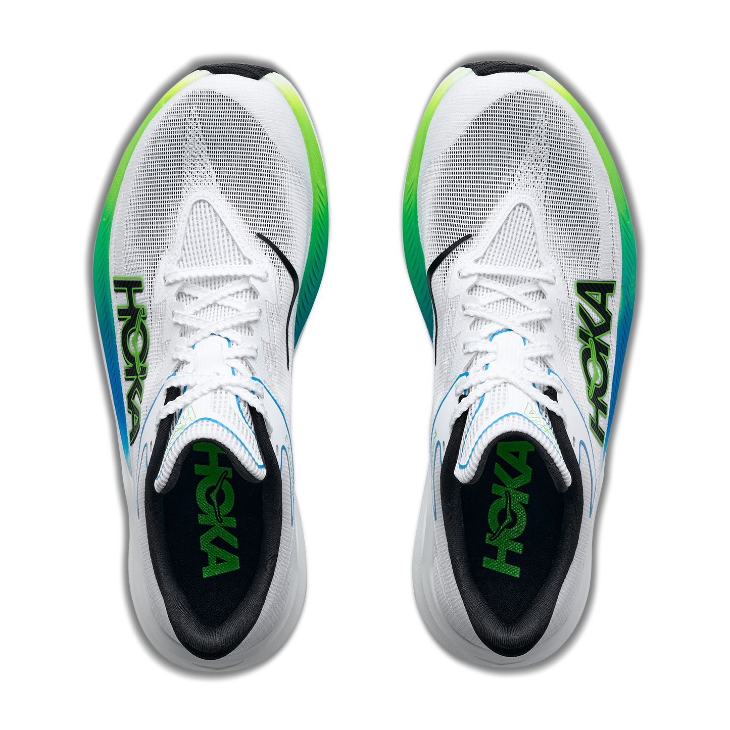 Hoka Rocket X 3 | Frost / Electric Lime | Unisex