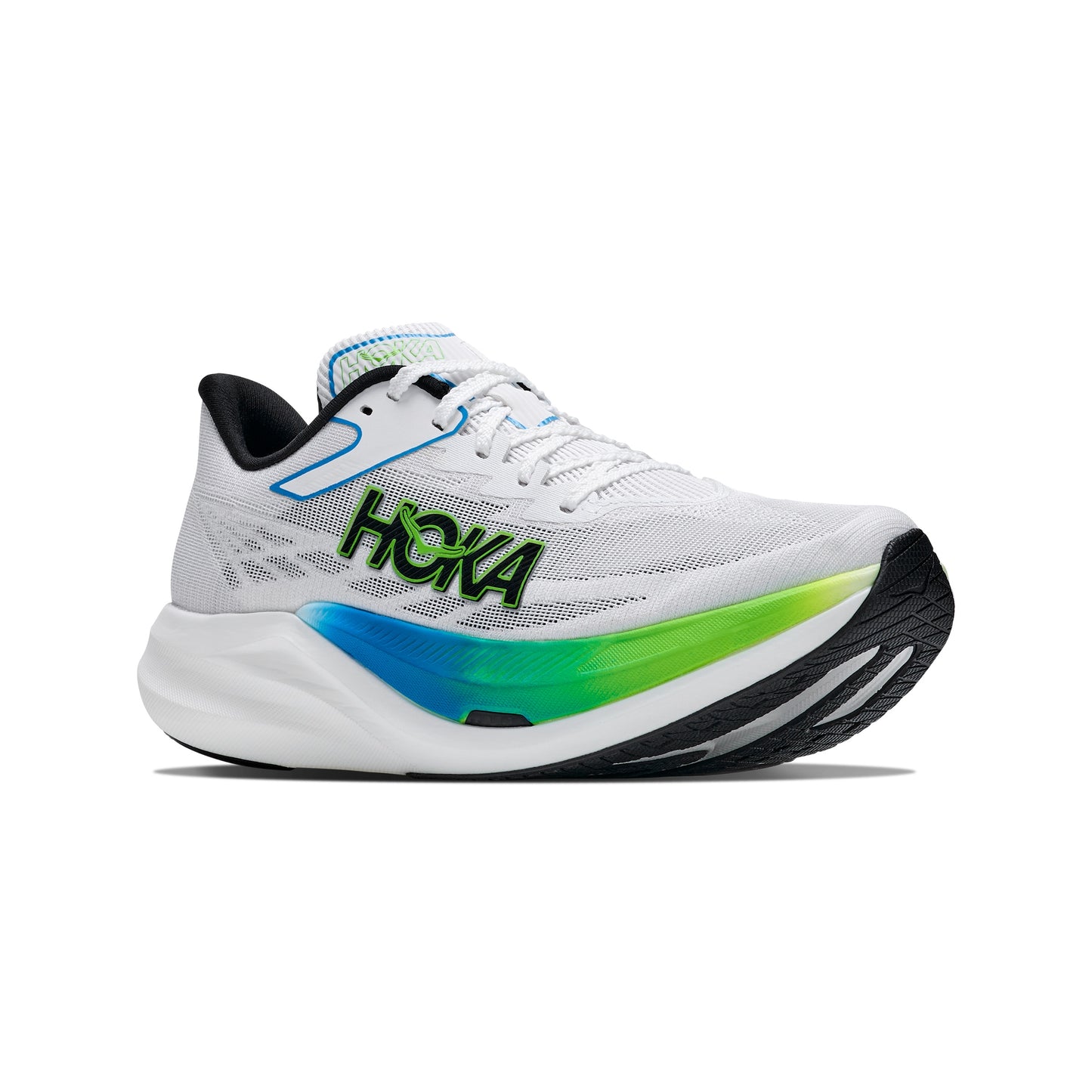 Hoka Rocket X 3 | Frost / Electric Lime | Unisex
