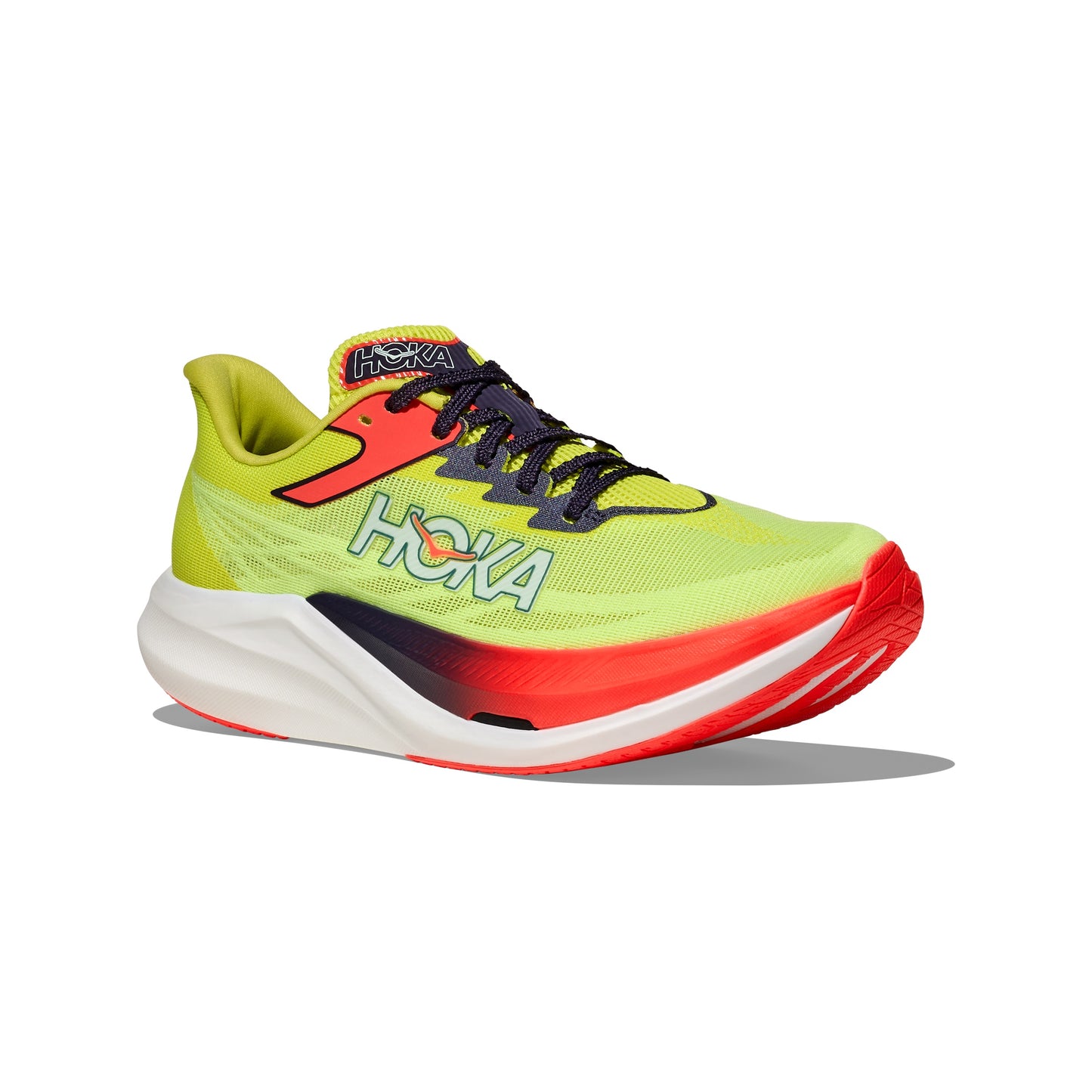 Hoka Rocket X 3 | Neon Yuzu / Squid Ink | Unisex