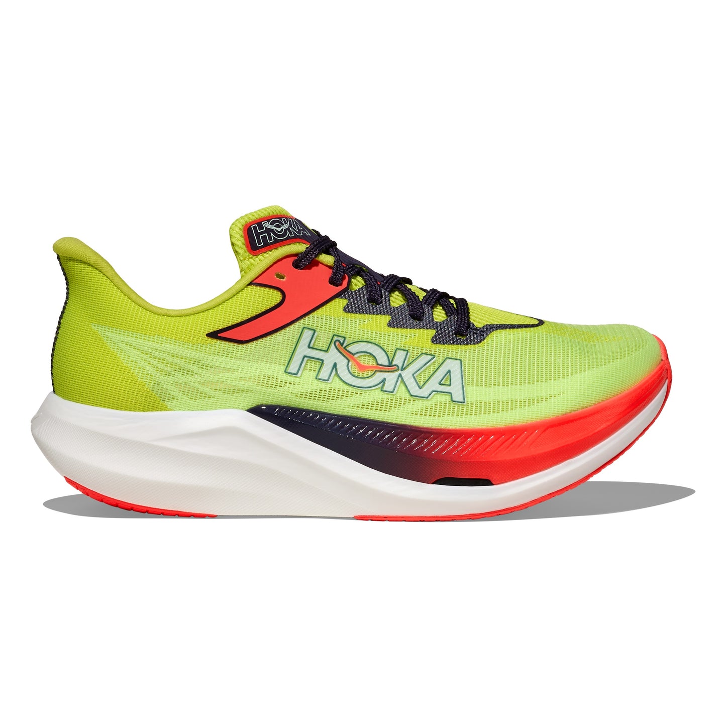 Hoka Rocket X 3 | Neon Yuzu / Squid Ink | Unisex