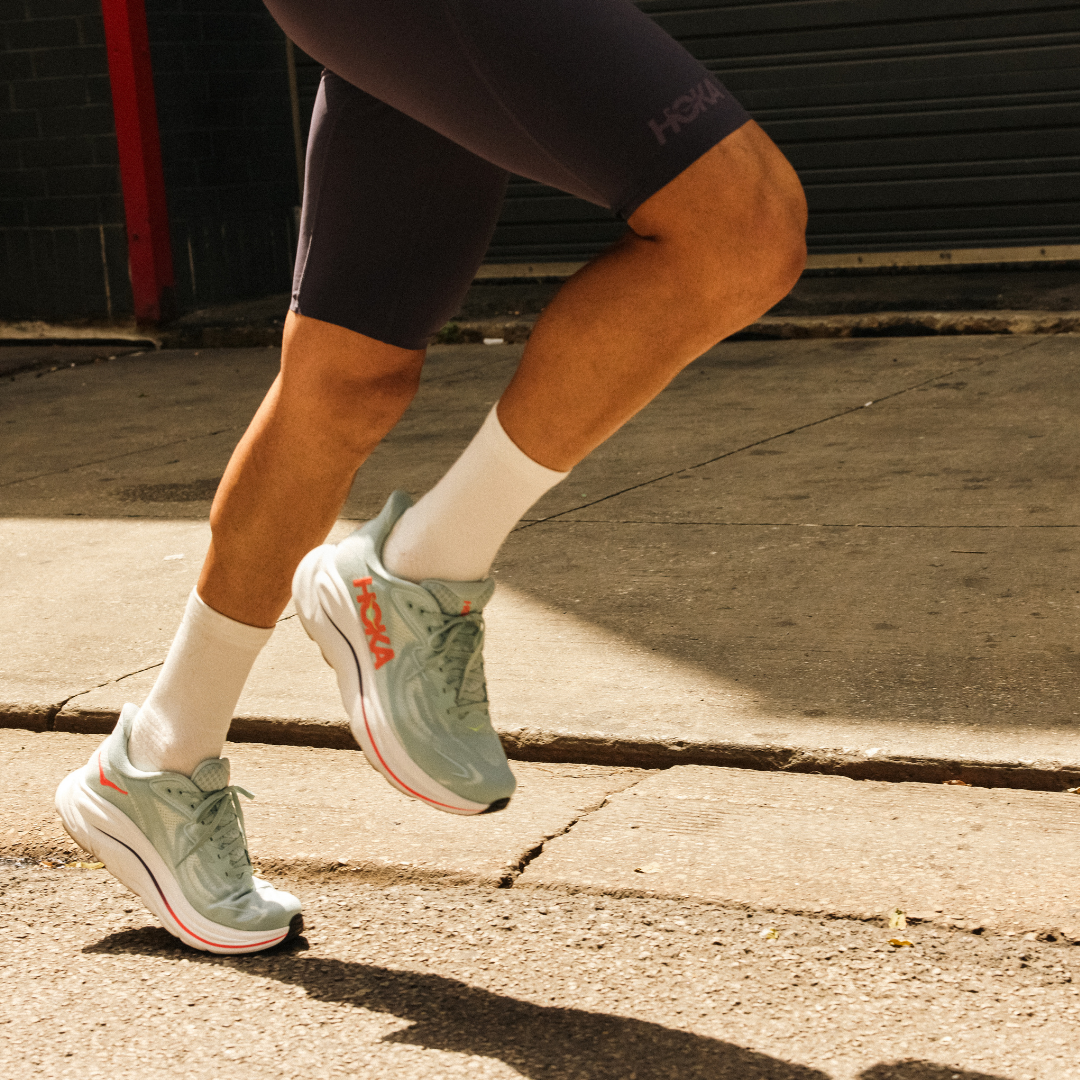 Hoka Clifton 10 | Sage / Neon Flame | Mens