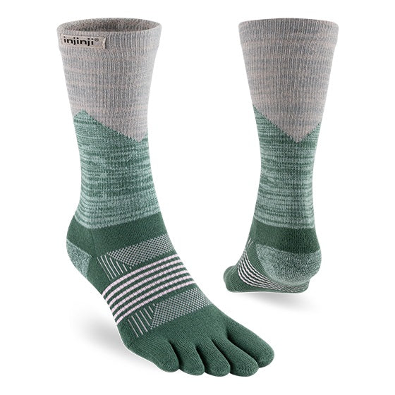 Injinji Trail Sock | Midweight | Crew Length | Alpine | Womens