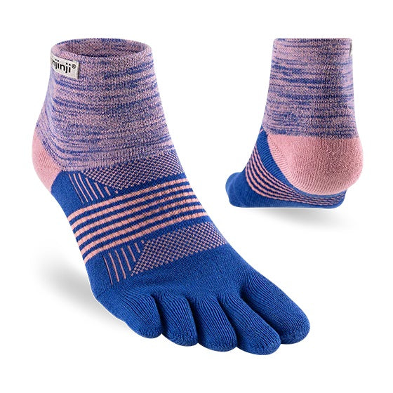 Injinji Trail Sock | Midweight | Mini-Crew | Orchid | Womens