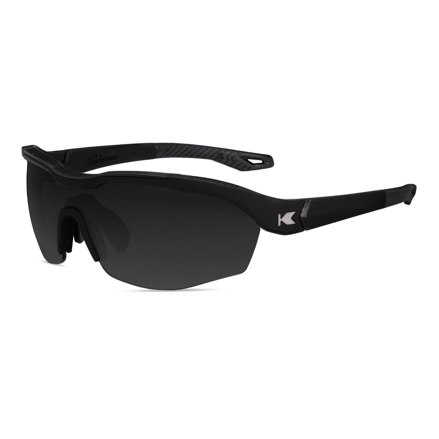 Knockaround Sunglasses | Kinetics | Black on Black