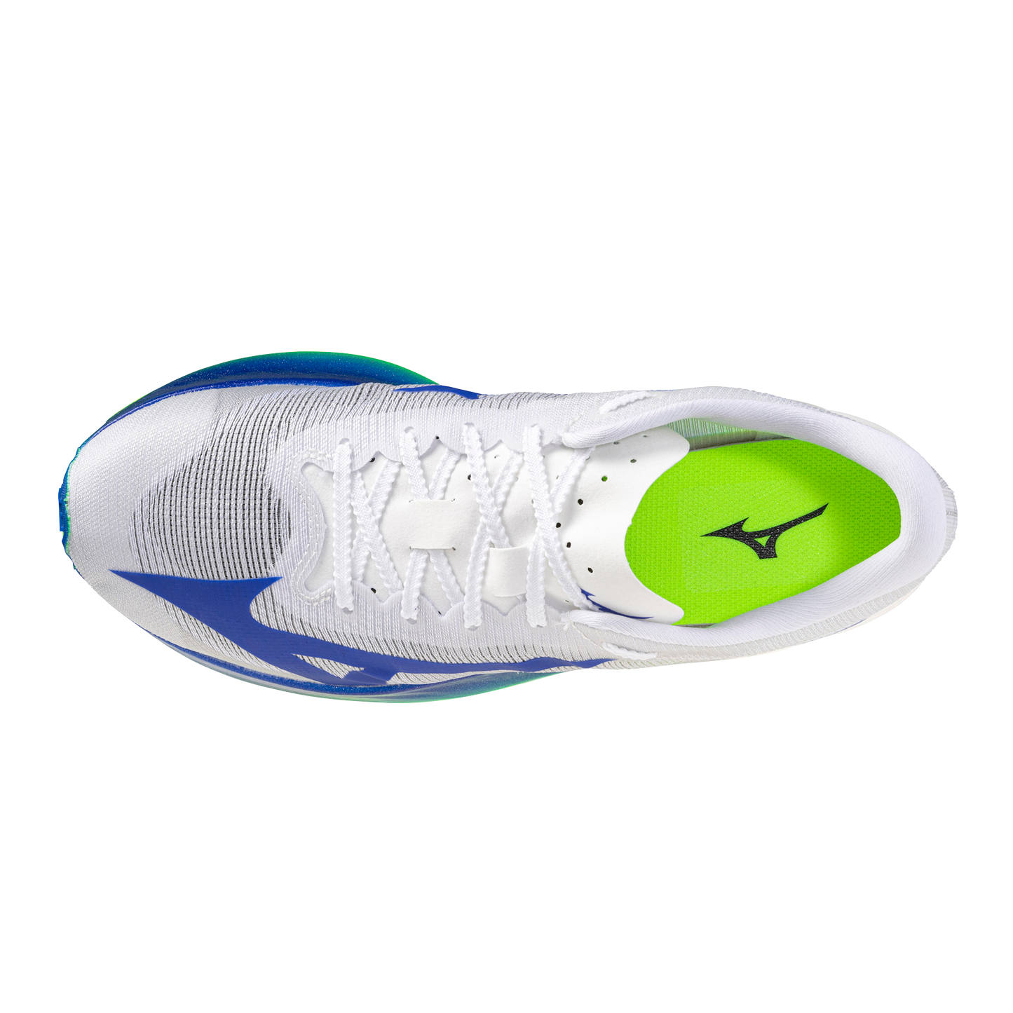 Mizuno Hyperwarp Elite | White / Lightning Yellow / Dazzling Blue | Unisex