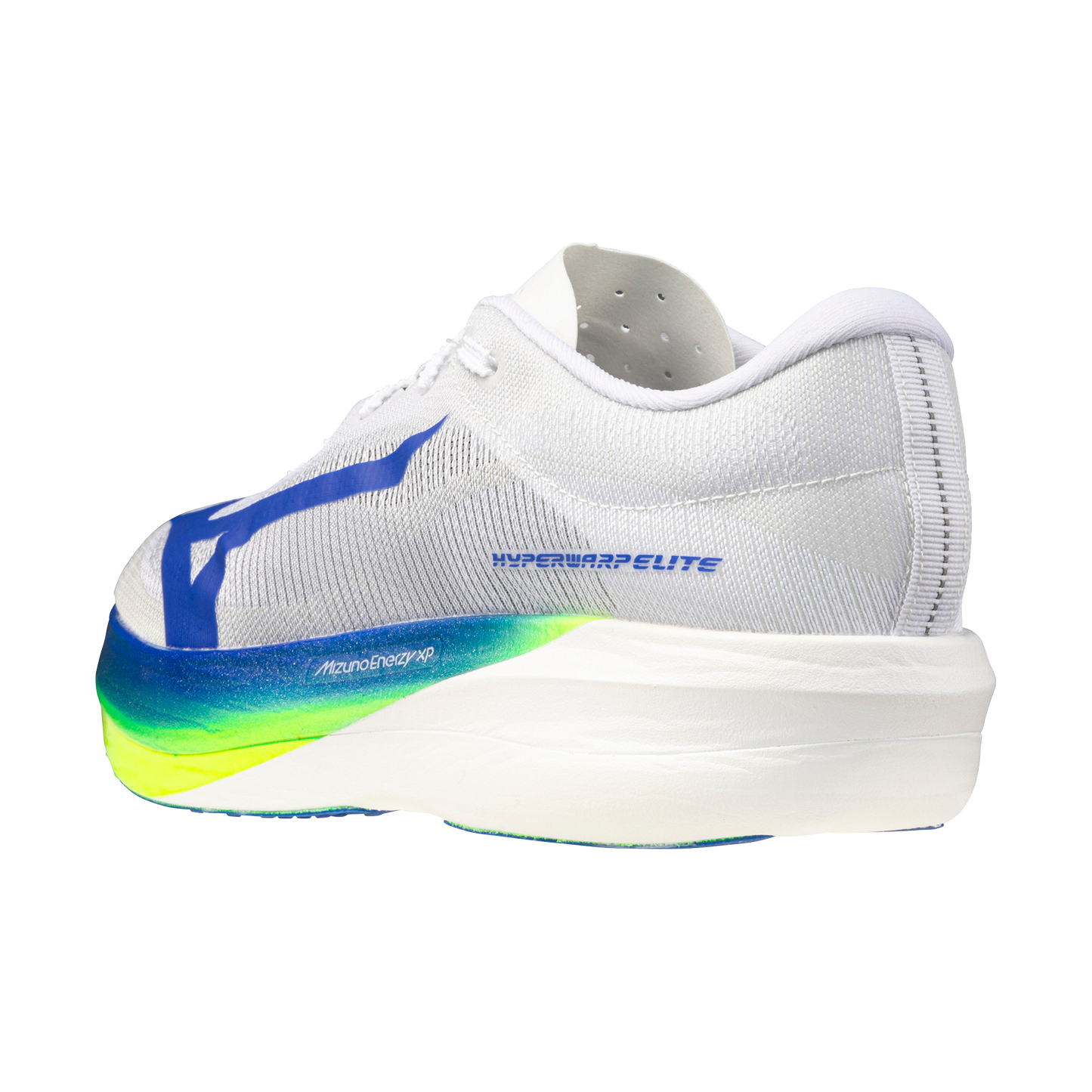 Mizuno Hyperwarp Elite | White / Lightning Yellow / Dazzling Blue | Unisex