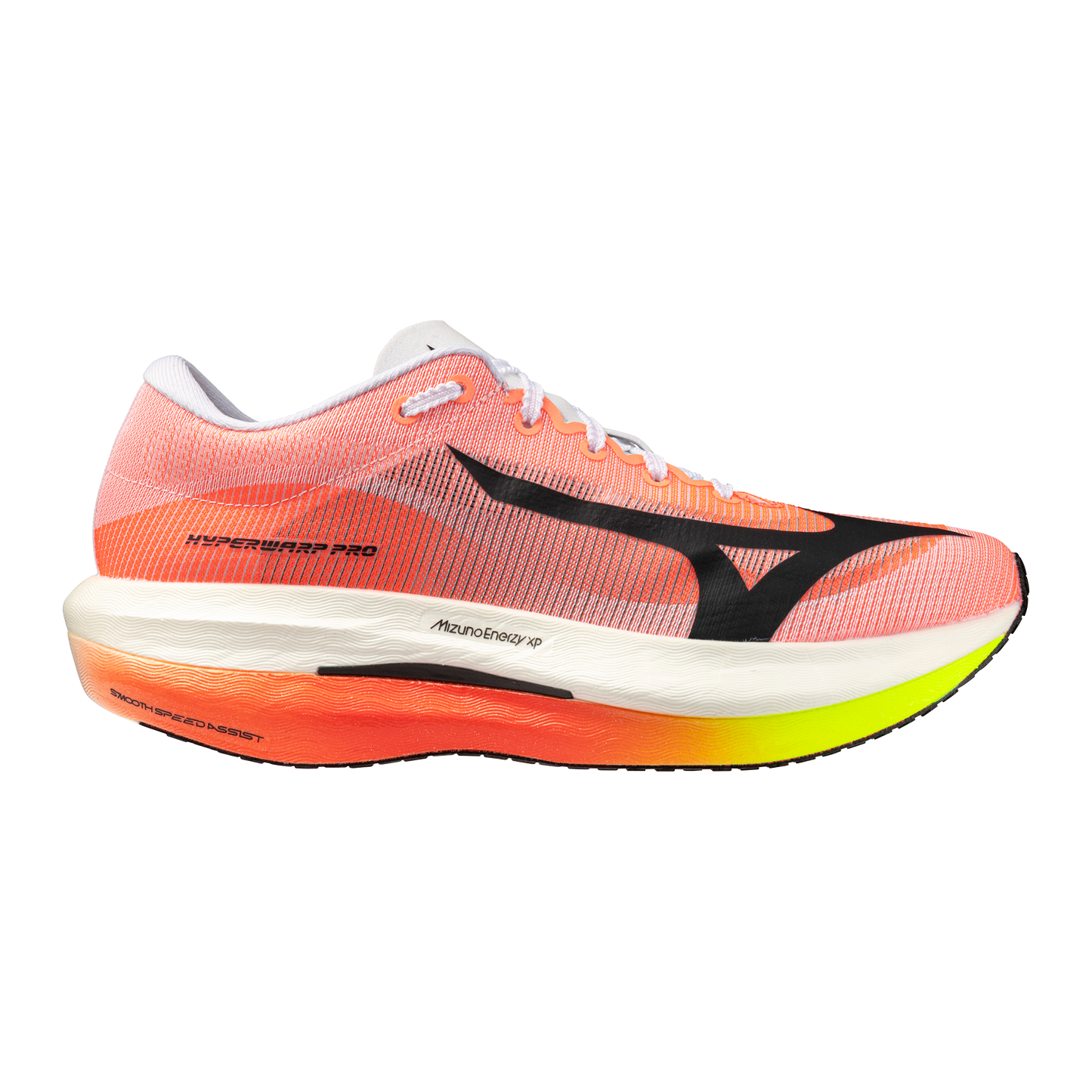 Mizuno Hyperwarp Pro | White / Black / Lava Orange | Unisex