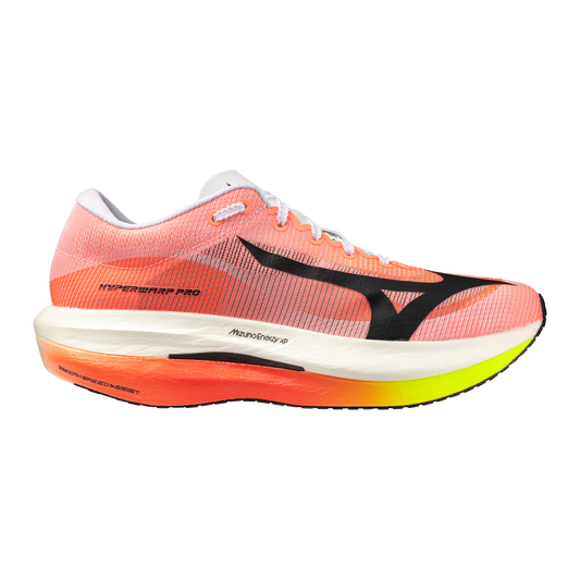 Mizuno Hyperwarp Pro | White / Black / Lava Orange | Unisex