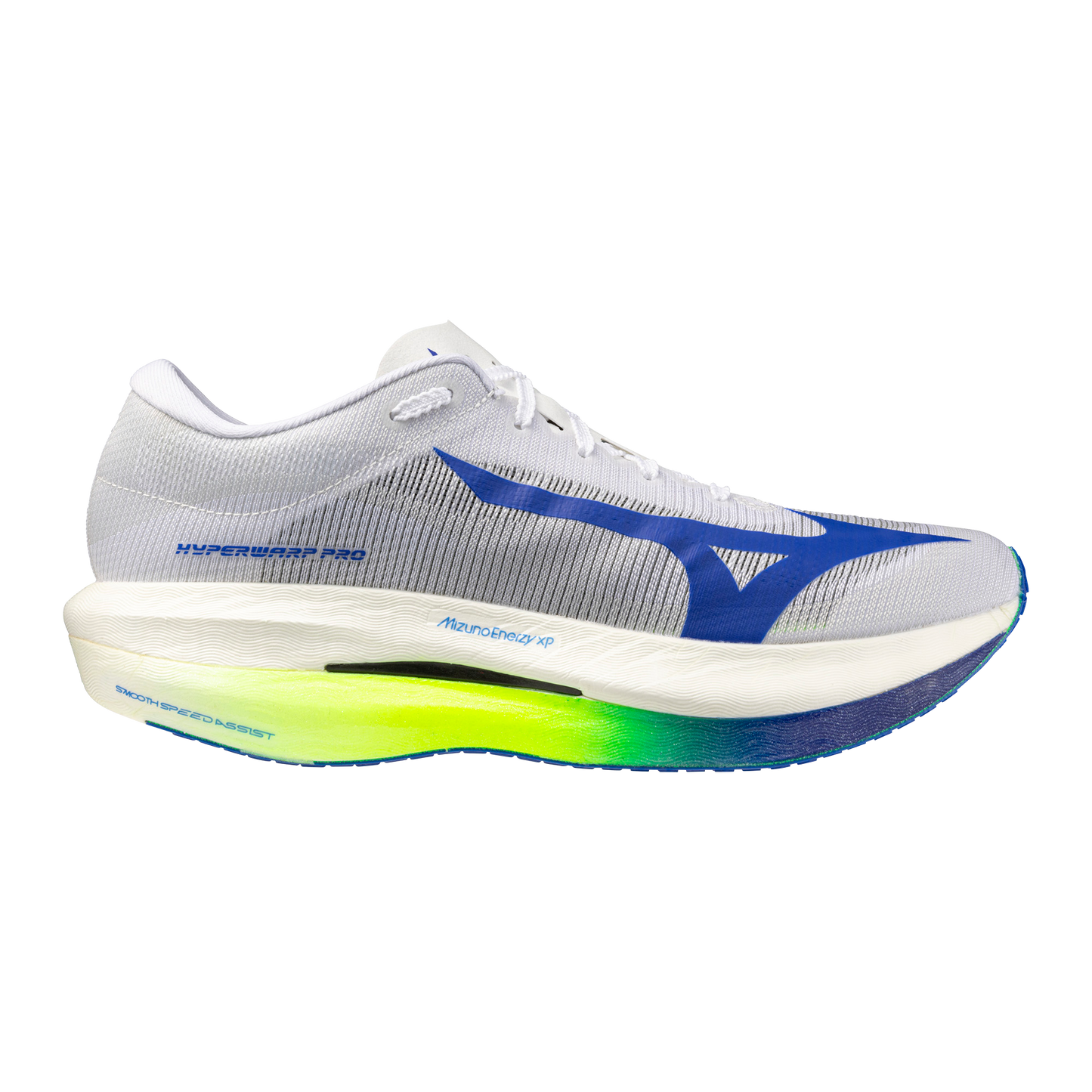 Mizuno Hyperwarp Pro | White / Lightning Yellow / Dazzling Blue | Unisex