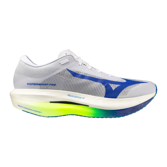 Mizuno Hyperwarp Pro | White / Lightning Yellow / Dazzling Blue | Unisex