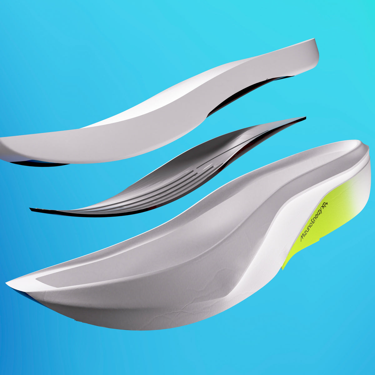 Mizuno Hyperwarp Racer | Dewdrops / White / Lime Burst | Womens