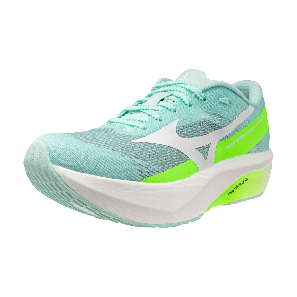 Mizuno Hyperwarp Racer | Dewdrops / White / Lime Burst | Womens