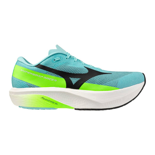 Mizuno Hyperwarp Racer | Rinsing Rivulet / Black / Lime Burst | Mens