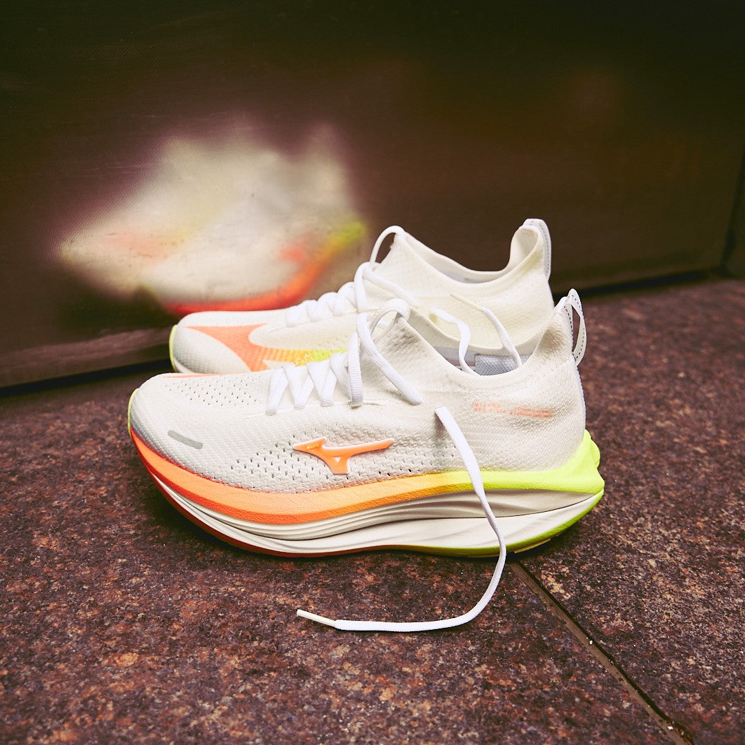 Mizuno Neo Vista 3 | White / Flamingo Coral / Lime Pulp | Womens
