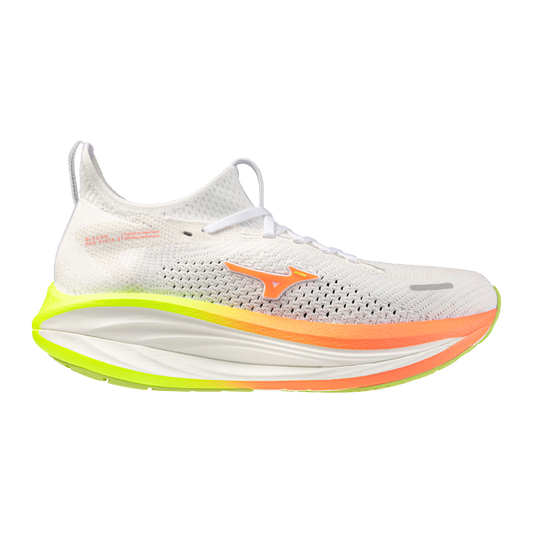 Mizuno Neo Vista 3 | White / Flamingo Coral / Lime Pulp | Womens