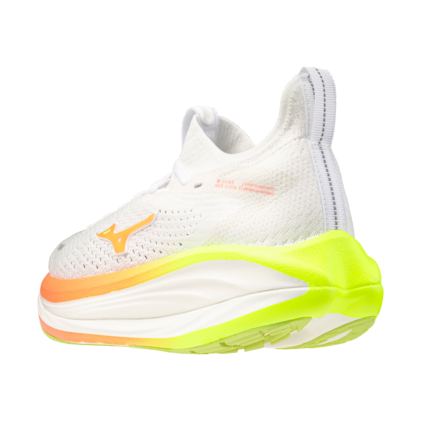 Mizuno Neo Vista 3 | White / Flamingo Coral / Lime Pulp | Womens