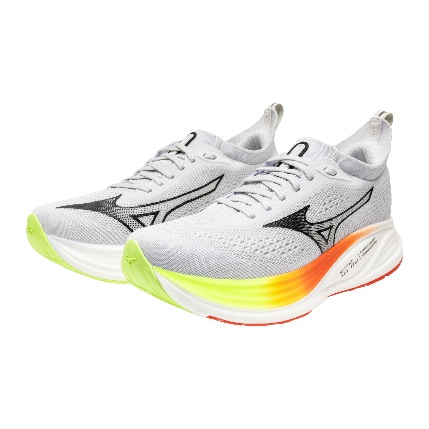 Mizuno Neo Zen 2 | Cloudscape / Black / Orange | Mens