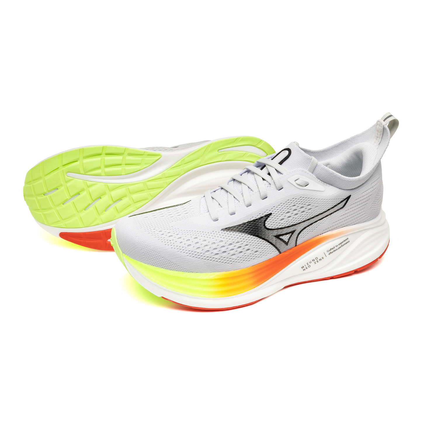 Mizuno Neo Zen 2 | Cloudscape / Black / Orange | Mens